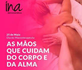 DIA DO MASSOTERAPEUTA – 25 DE MAIO